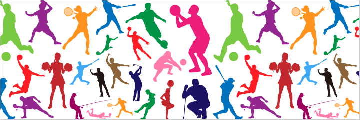 様々なスポーツウェアに対応！